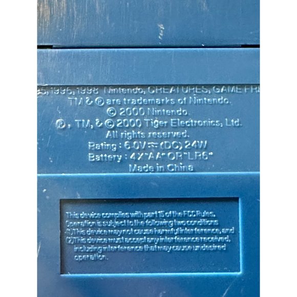 Vintage Pokémon Pikachu Electronic l Car Tiger Nintendo 2000 Y2K ***NO REMOTE - Picture 8 of 9